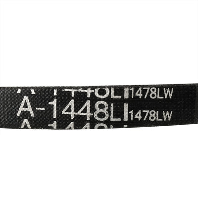 Harfington Uxcell A-1448/A57 Drive V-Belt Inner Girth 57-inch Industrial Rubber Transmission Belt