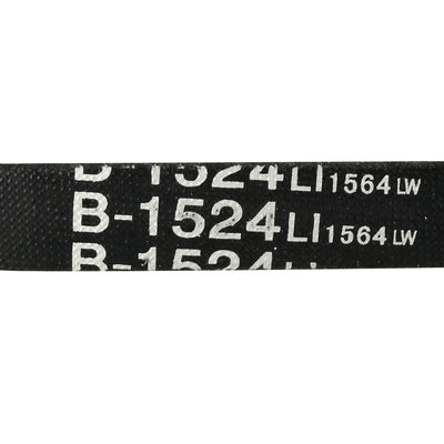 Harfington Uxcell B-1524/B60 Drive V-Belt Inner Girth 60-inch Industrial Rubber Transmission Belt