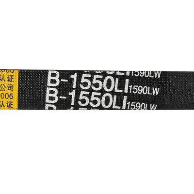 Harfington Uxcell B-1550/B61 Drive V-Belt Inner Girth 61-inch Industrial Rubber Transmission Belt