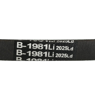 Harfington Uxcell B-1981/B78 Drive V-Belt Inner Girth 78-inch Industrial Rubber Transmission Belt
