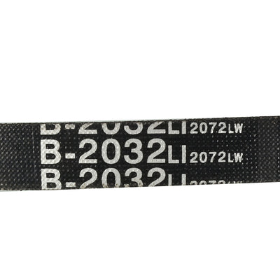 Harfington Uxcell B-2032/B80 Drive V-Belt Inner Girth 80-inch Industrial Rubber Transmission Belt