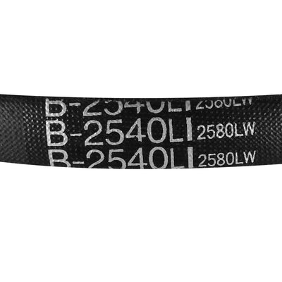 Harfington Uxcell B-2540/B100 Drive V-Belt Inner Girth 100" Industrial Rubber Transmission Belt