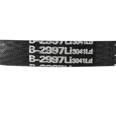 Harfington Uxcell B-2997/B118 Drive V-Belt Inner Girth 118" Industrial Rubber Transmission Belt