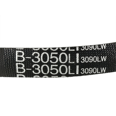 Harfington Uxcell B-3050/B120 Drive V-Belt Inner Girth 120" Industrial Rubber Transmission Belt