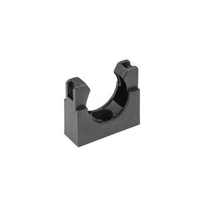 Harfington Uxcell Corrugated Tube Holder AD28.5 Plastic Mounting Bracket Pipe Clamp Clips 5Pcs