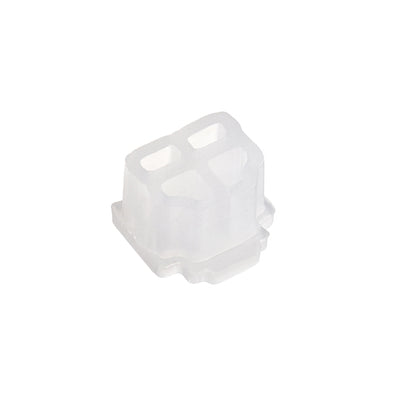 Harfington Uxcell Silicone Telephone Modular Port RJ11 Anti-Dust Stopper Cap Cover Clear 20pcs