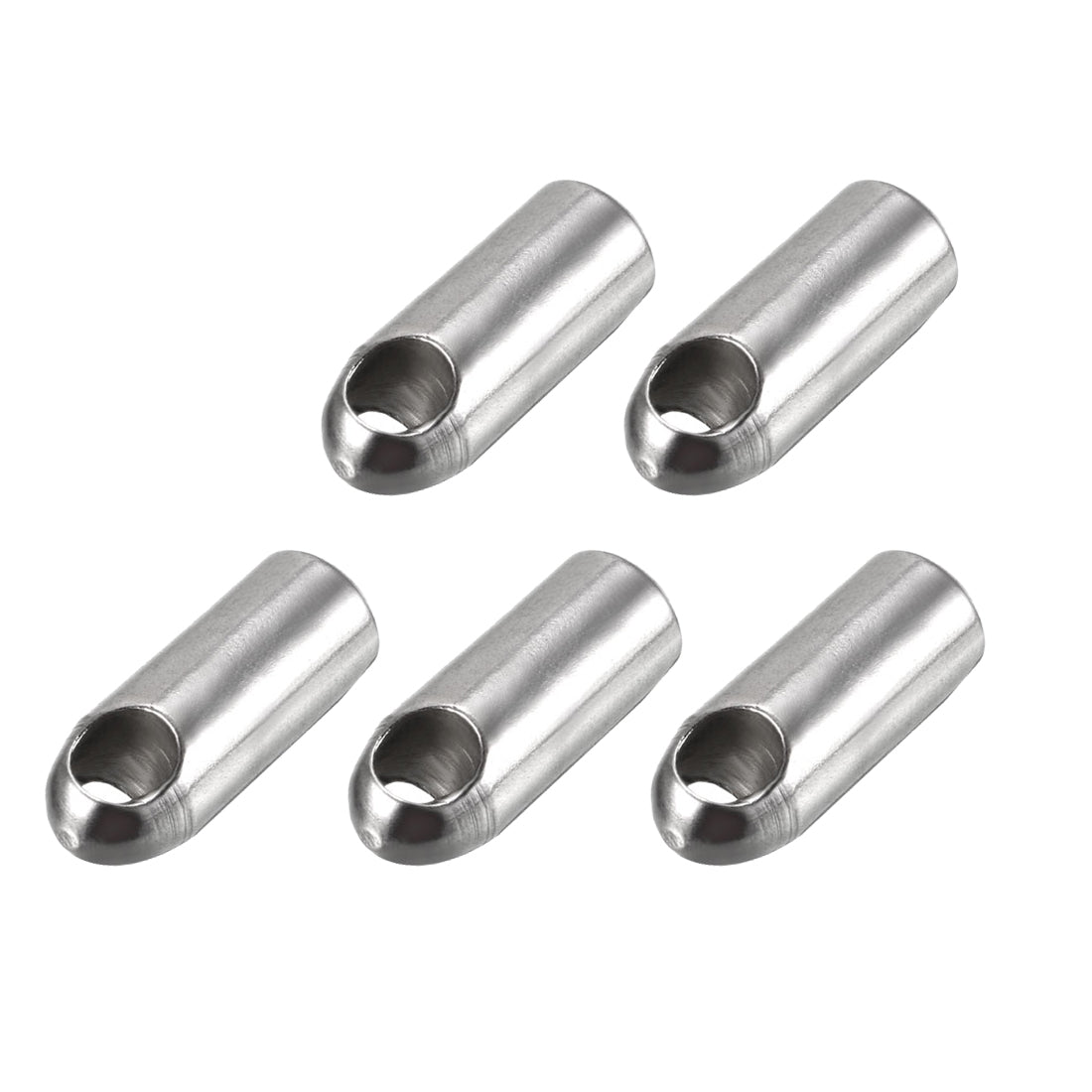 uxcell Uxcell 5PCS Fish Tape Replacement Leader Warhead for 6.5mm Wire Puller 22.5mm Length