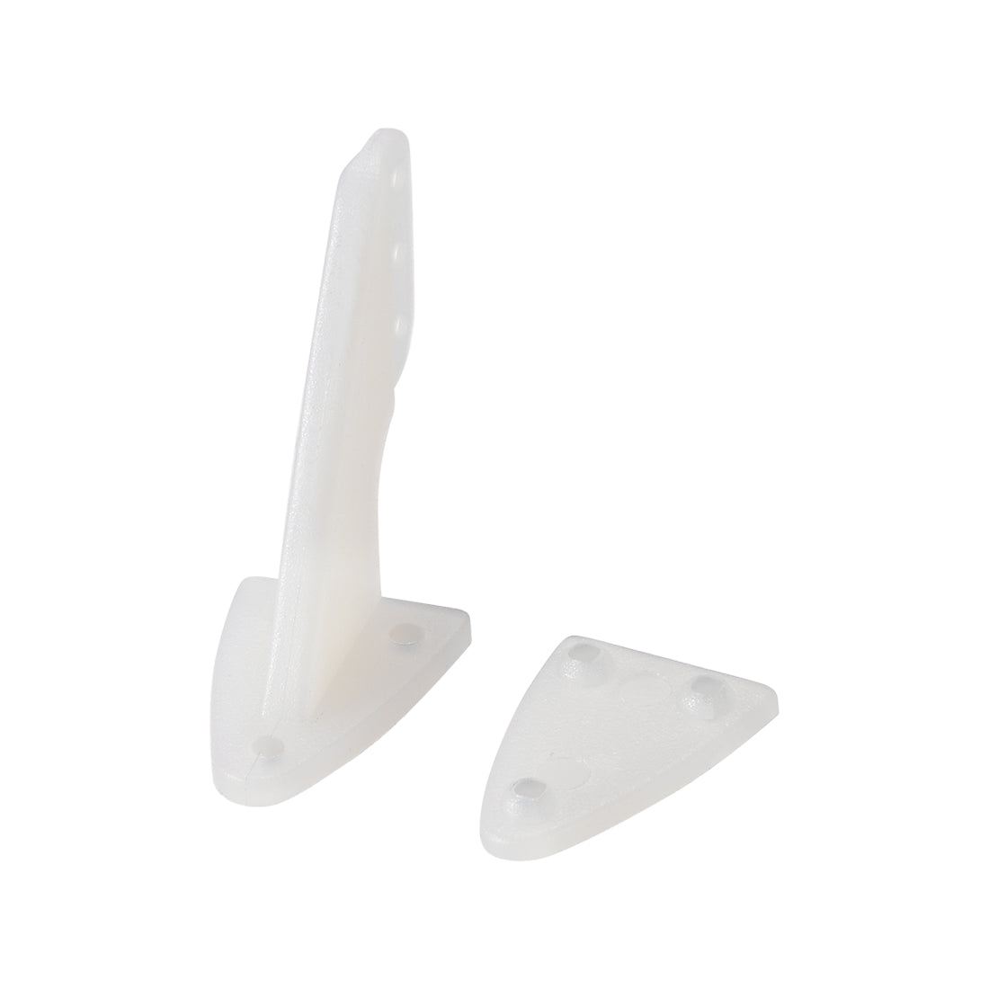 uxcell Uxcell Control Horn, 30x28.5mm Plastic Horns with 3 Holes 1.4mm for RC Airplane Parts White 10 Sets