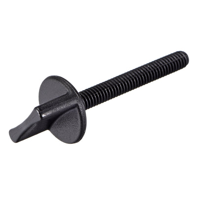 Harfington Uxcell M4 x 30mm Thumb Screw with T Nut Plastic Screws Metric Thread 4 Pcs