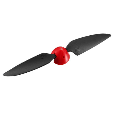 Harfington Uxcell RC Folding Propellers 8x6 inch Spinner Size D33xH29mm 2mm Motor Shaft Dia. 2-Vane for Airplane Helicopter Toy Nylon