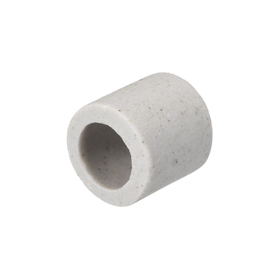 Harfington Uxcell 8mm Dia Ceramic Insulation Tube Single Bore Porcelain Insulator Pipe 39 Pcs