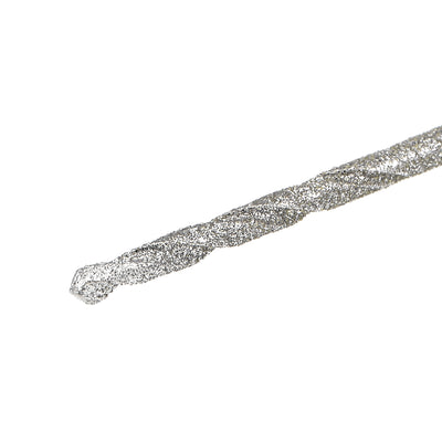 Harfington Uxcell 2.1mm Metric Diamond Coated Twist Drill Bits High Speed Steel 5 Pcs