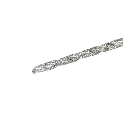 Harfington Uxcell 1.2mm Metric Diamond Coated Twist Drill Bits High Speed Steel 2 Pcs