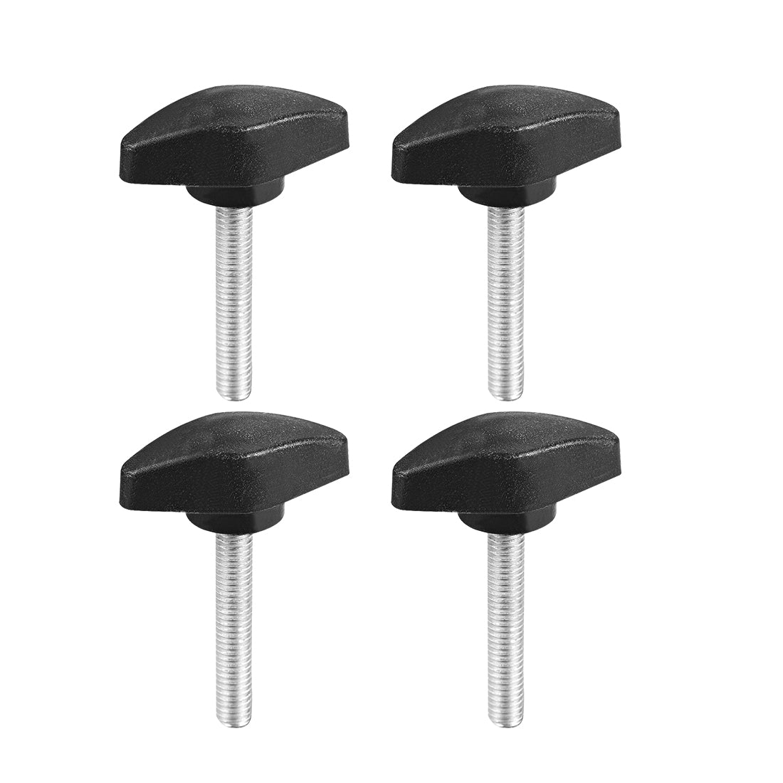Uxcell M10 X 30mm Male Thread Clamping Handle / Star Knob | Screw Knob For Machinery, Jigs, And Fixtures