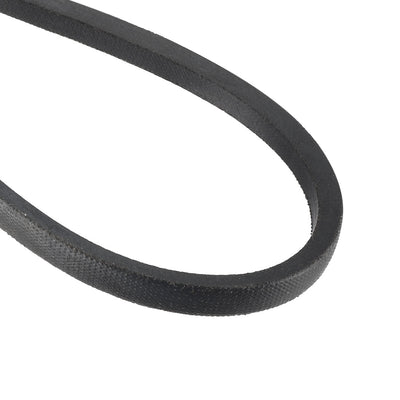 Harfington Uxcell V-Belt Inch Pitch Length Industrial Rubber Transmission Belt