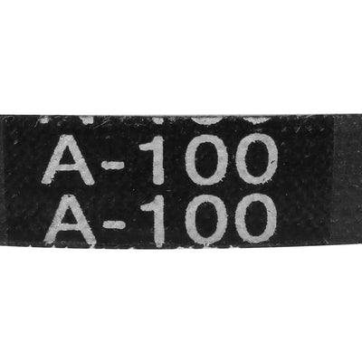 Harfington Uxcell A-100 Drive V-Belt 100-inch Inner Length Industrial Rubber Transmission Belt