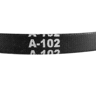 Harfington Uxcell A-102 Drive V-Belt 102-inch Inner Length Industrial Rubber Transmission Belt