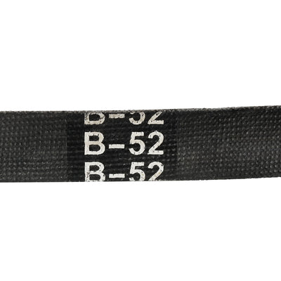 Harfington Uxcell B-52 V-Belts 52" Inner Length, B-Section Rubber Drive Belt