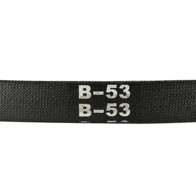Harfington Uxcell B-53 V-Belts 53" Inner Length, B-Section Rubber Drive Belt