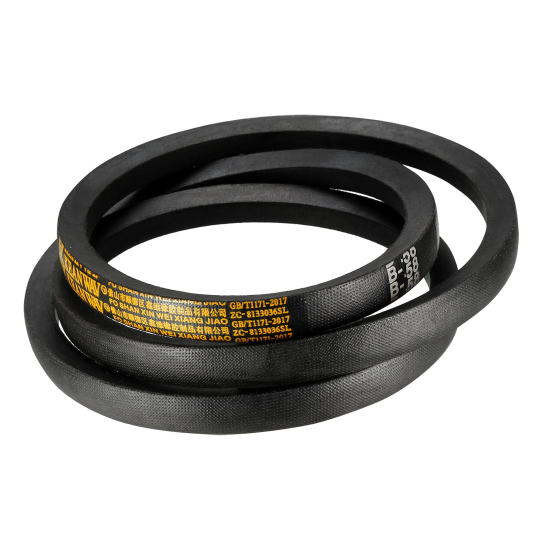 uxcell Uxcell V-Belts Pitch Length, B-Section Transmission Rubber Drive Belt