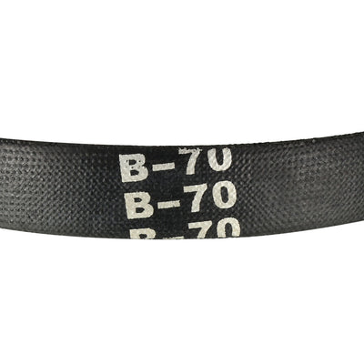 Harfington Uxcell B-70 V-Belts 70" Inner Length, B-Section Rubber Drive Belt