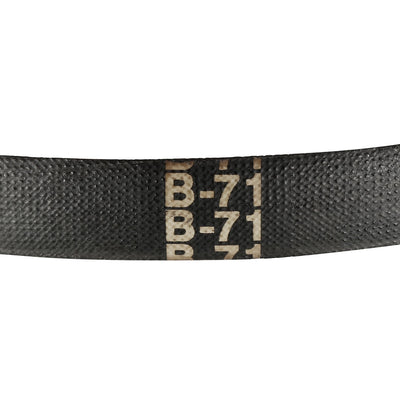 Harfington Uxcell B-71 V-Belts 71" Inner Length, B-Section Rubber Drive Belt