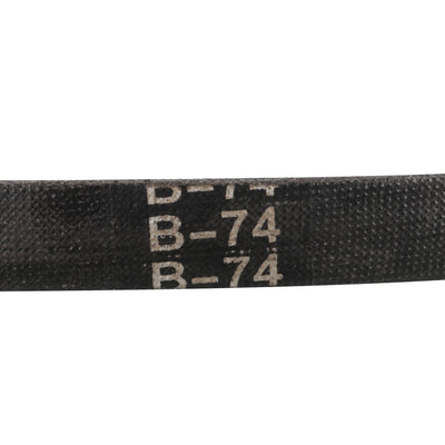 Harfington Uxcell B-74 V-Belts 74" Inner Length, B-Section Rubber Drive Belt