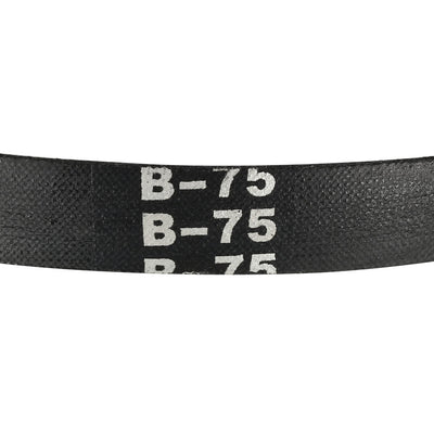 Harfington Uxcell B-75 V-Belts 75" Inner Length, B-Section Rubber Drive Belt