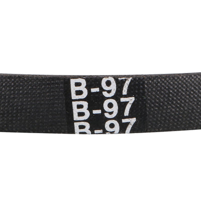 Harfington Uxcell B-97 V-Belts 97" Inner Length, B-Section Rubber Drive Belt