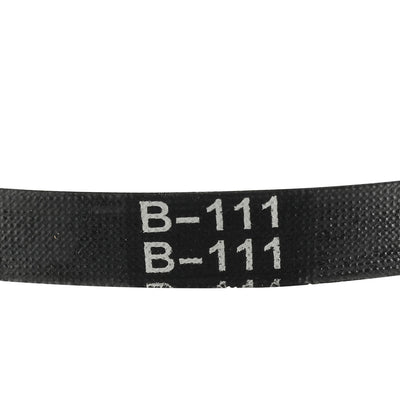 Harfington Uxcell B-111 V-Belts 111" Inner Length, B-Section Rubber Drive Belt
