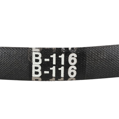 Harfington Uxcell B-116 V-Belts 116" Inner Length, B-Section Rubber Drive Belt