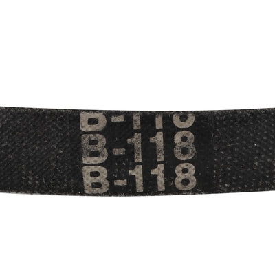 Harfington Uxcell B-118 V-Belts 118" Inner Length, B-Section Rubber Drive Belt