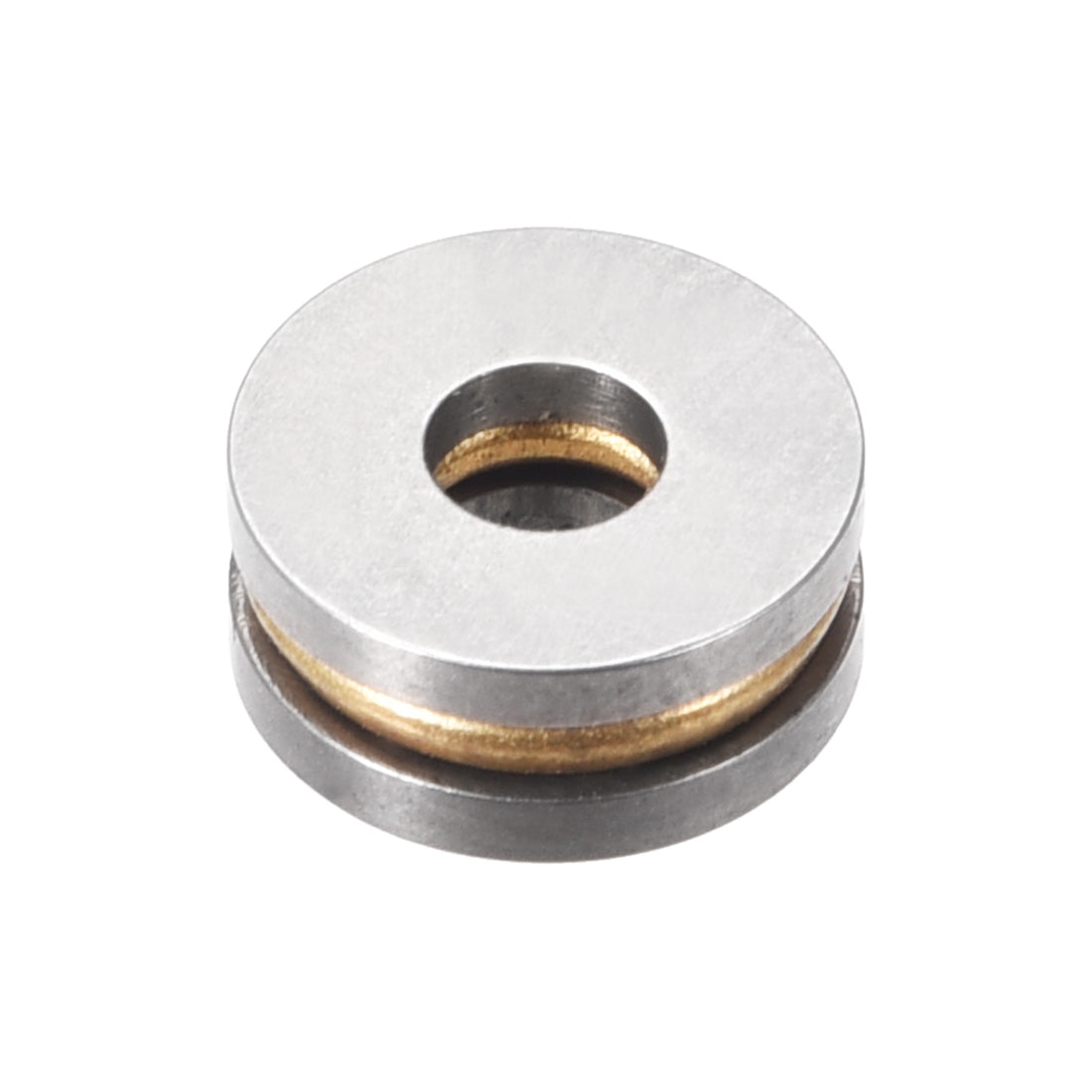 uxcell Uxcell Thrust Ball Bearings Chrome Steel One-Way Rolling Direction Brass Cage