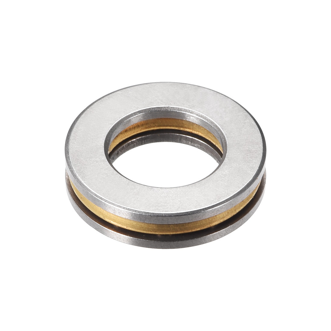 uxcell Uxcell F12-21M Miniature Thrust Ball Bearings 12x21x5mm Chrome Steel with Washers 2 Pcs