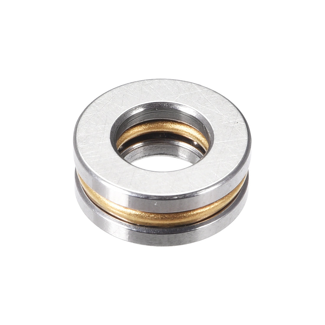 uxcell Uxcell F5-10M Miniature Thrust Ball Bearings 5x10x4mm Chrome Steel with Washers 2 Pcs
