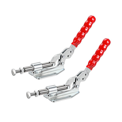 Harfington Uxcell 2 Pcs Hand Tool Pull Push Action Toggle Clamp Quick Release Clamp 400 Lbs/180kg Holding Capacity 30mm Stroke