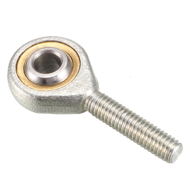 Harfington Uxcell 6mm Rod End Bearing M6x1.0mm Rod Ends Ball Joint Male Left Hand Thread 4pcs