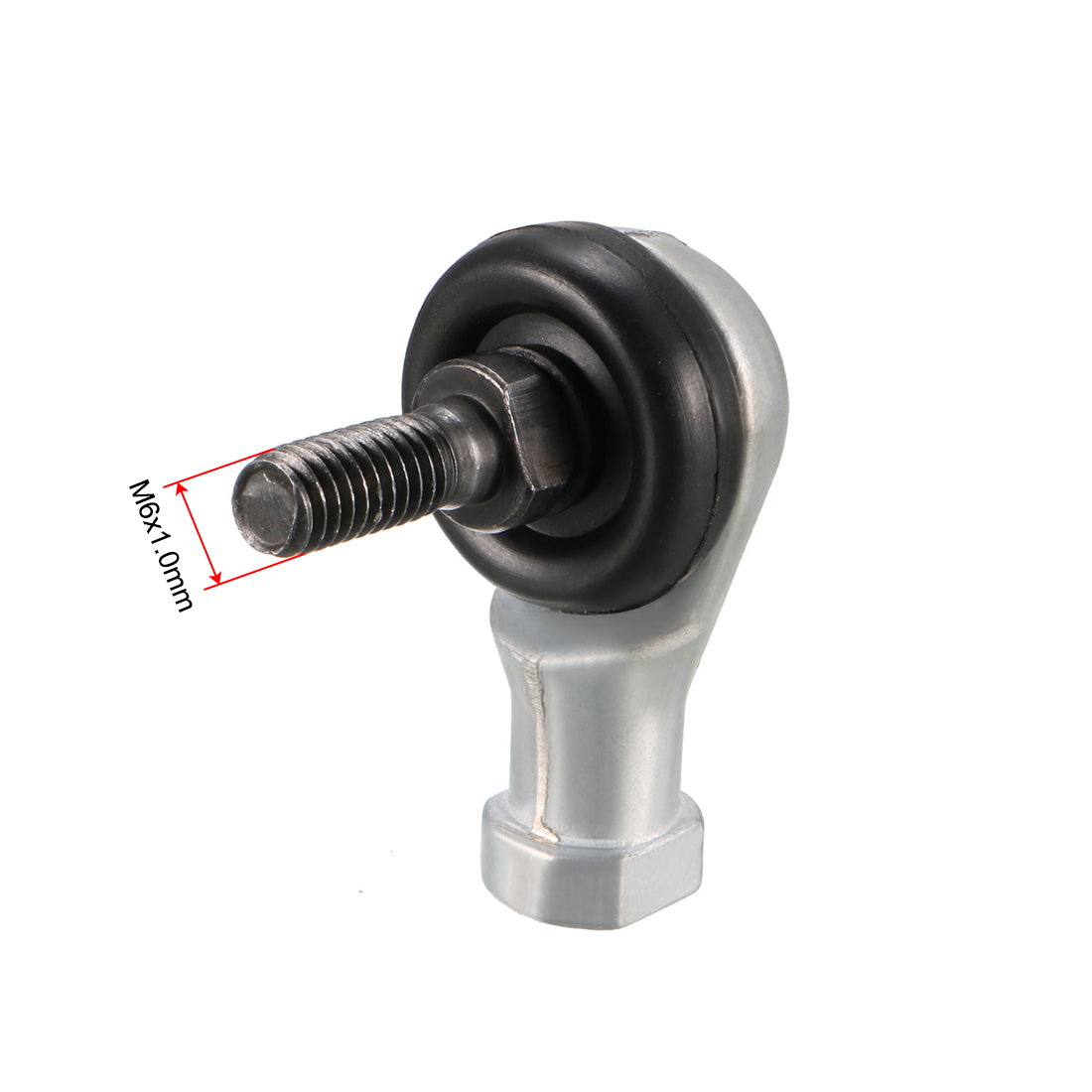 uxcell Uxcell Rod End Bearing with Y-Stud Rod Ends Ball Joint M6x1.0mm Right Hand Female to Right Hand Male