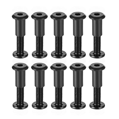Harfington Uxcell Screw Post, Binding Bolts Leather Fastener