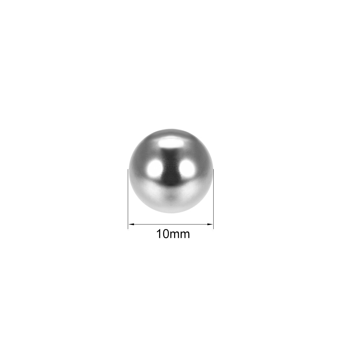 uxcell Uxcell 10mm Precision Chrome Steel Bearing Balls G25 30pcs