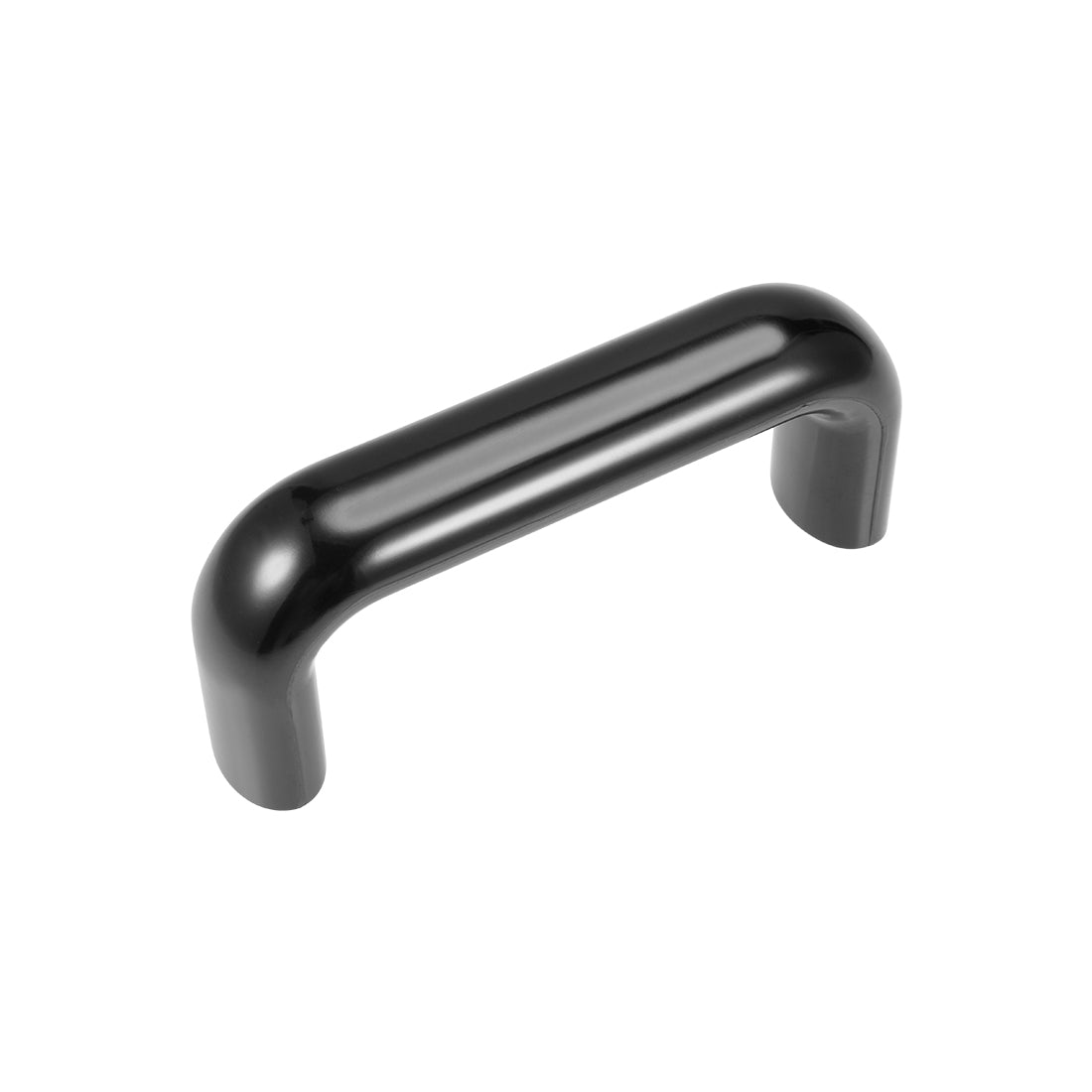 uxcell Uxcell Bakelite Plastic Pulls Handle 120mm Hole Centers Black for Industrial Machine