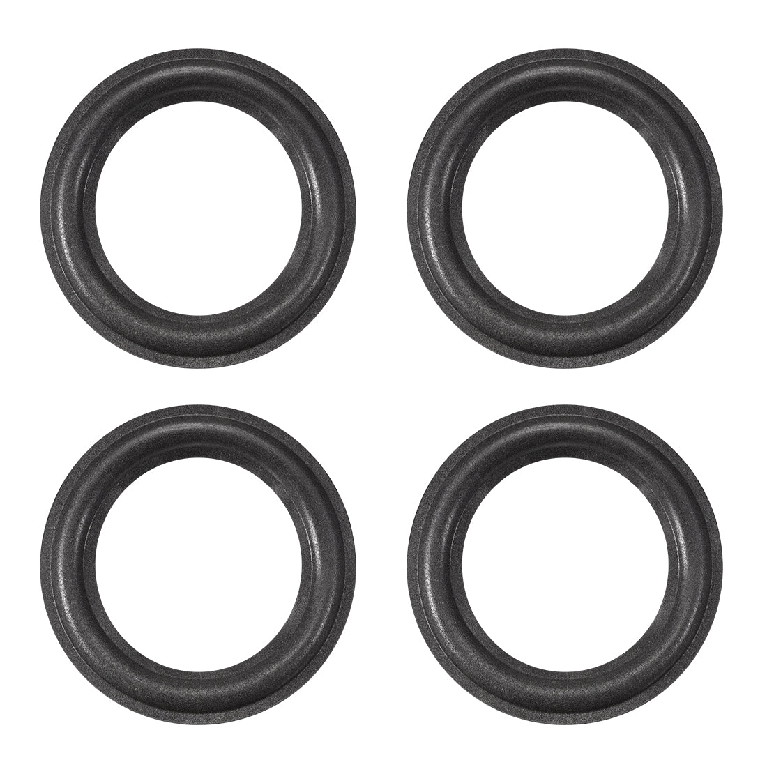 uxcell Uxcell 3.5" 3.5 inches Speaker Foam Edge Surround Rings Replacement Parts for Speaker Repair or DIY 4pcs