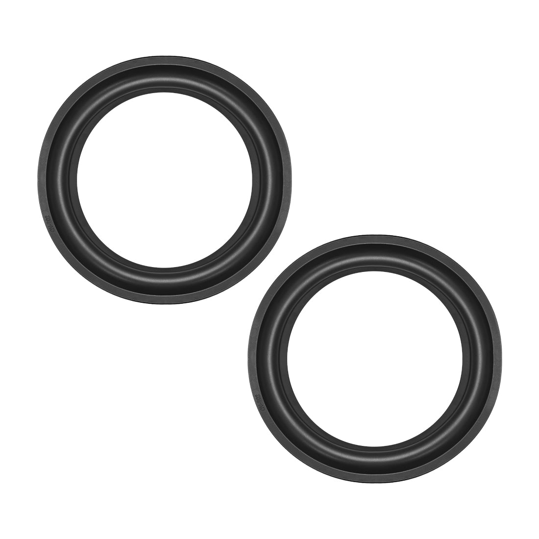 uxcell Uxcell 7" 7inch Speaker Rubber Edge Surround Rings Replacement Part for Speaker Repair or DIY 2pcs