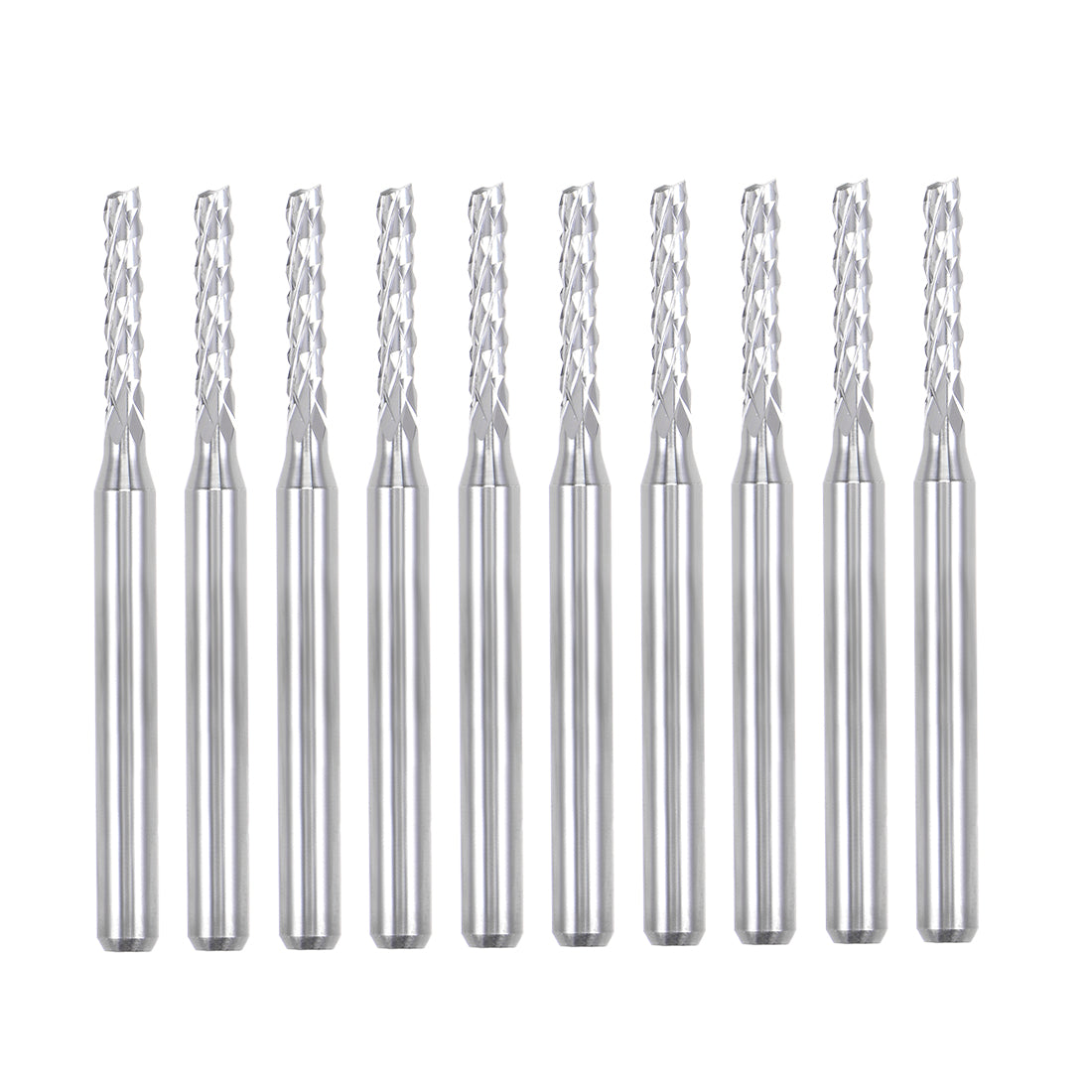 uxcell Uxcell Carbide End Mill Engraving Milling Cutter CNC Router Bits for PCB Machine