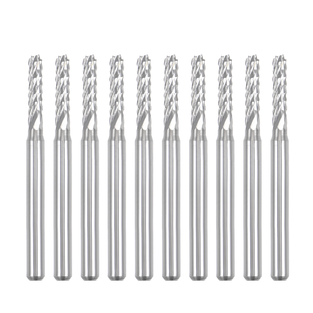 uxcell Uxcell Carbide End Mill Engraving Milling Cutter CNC Router Bits for PCB Machine
