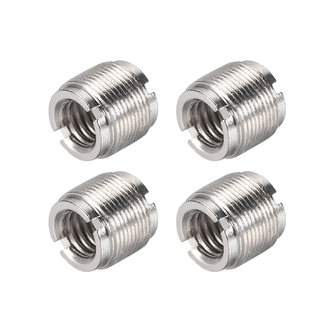 uxcell Uxcell 3/8” Female To 5/8" Male Threaded Screw Adapter For Microphone Stand Iron 4pcs