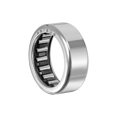 Harfington Uxcell Needle Roller Bearings, Open End, Stamping Steel Drawn Cup, Inches