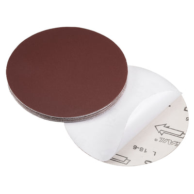 Harfington Uxcell 6-inch 240-Grits PSA Sanding Disc, Adhesive-Backed Sanding Sheets Aluminum Oxide Sandpaper for Random Orbital Sander 20pcs