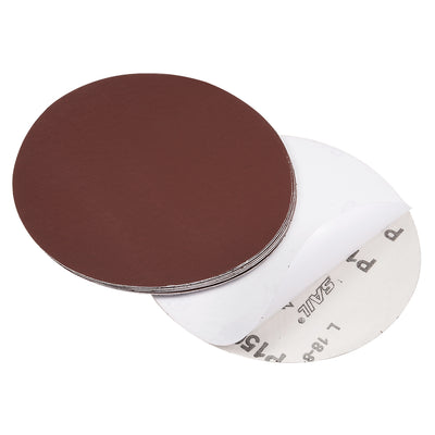 Harfington Uxcell 6-inch 1500-Grits PSA Sanding Disc, Adhesive-Backed Sanding Sheets Aluminum Oxide Sandpaper for Random Orbital Sander 10pcs