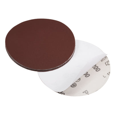 Harfington Uxcell 6-inch 1200-Grits PSA Sanding Disc, Adhesive-Backed Sanding Sheets Aluminum Oxide Sandpaper for Random Orbital Sander 10pcs